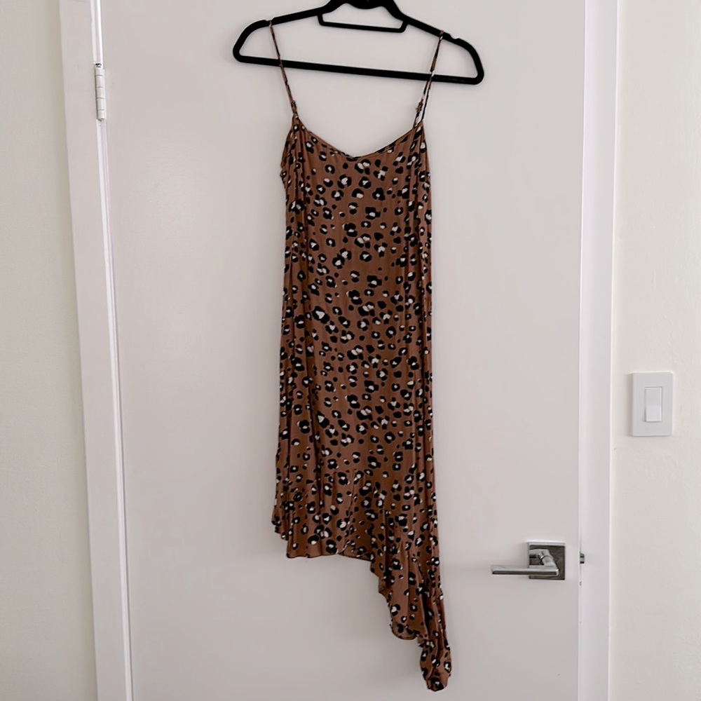 Cheetah print dress